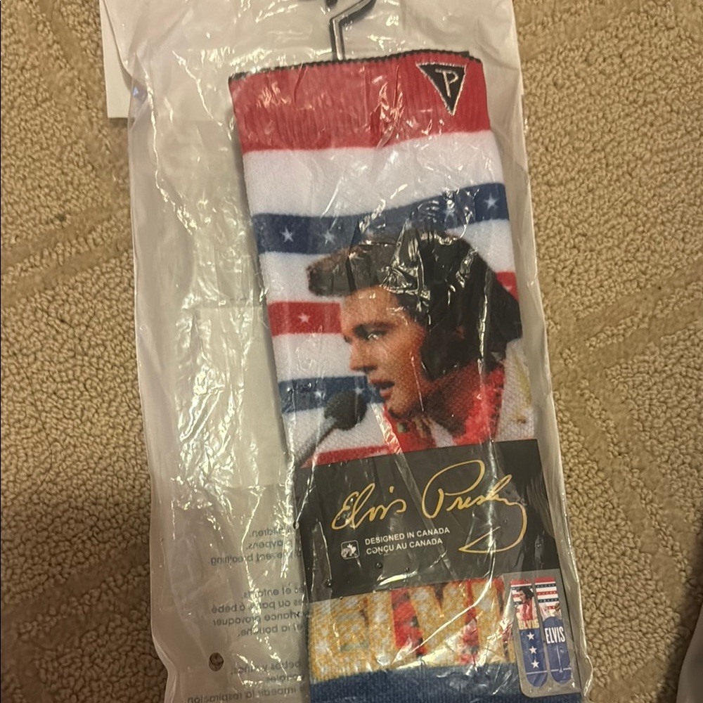 Elvis Presley Themed Socks